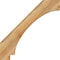 Ekena Millwork 4"W x 28"D x 28"H Imperial Rough Sawn Knee Brace, Western Red Cedar BRC04X28X28IMP00RWR - alternate 2